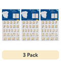 (3 pack) Hello Hobby Iron-on Alphabet Sewing Patches & Appliques, Groovy