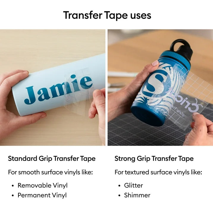 Cricut Strong Grip Transfer Tape (4 ft), 12 x48, Roll