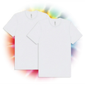 Adult Unisex Short Sleeve Crew T-Shirt  White