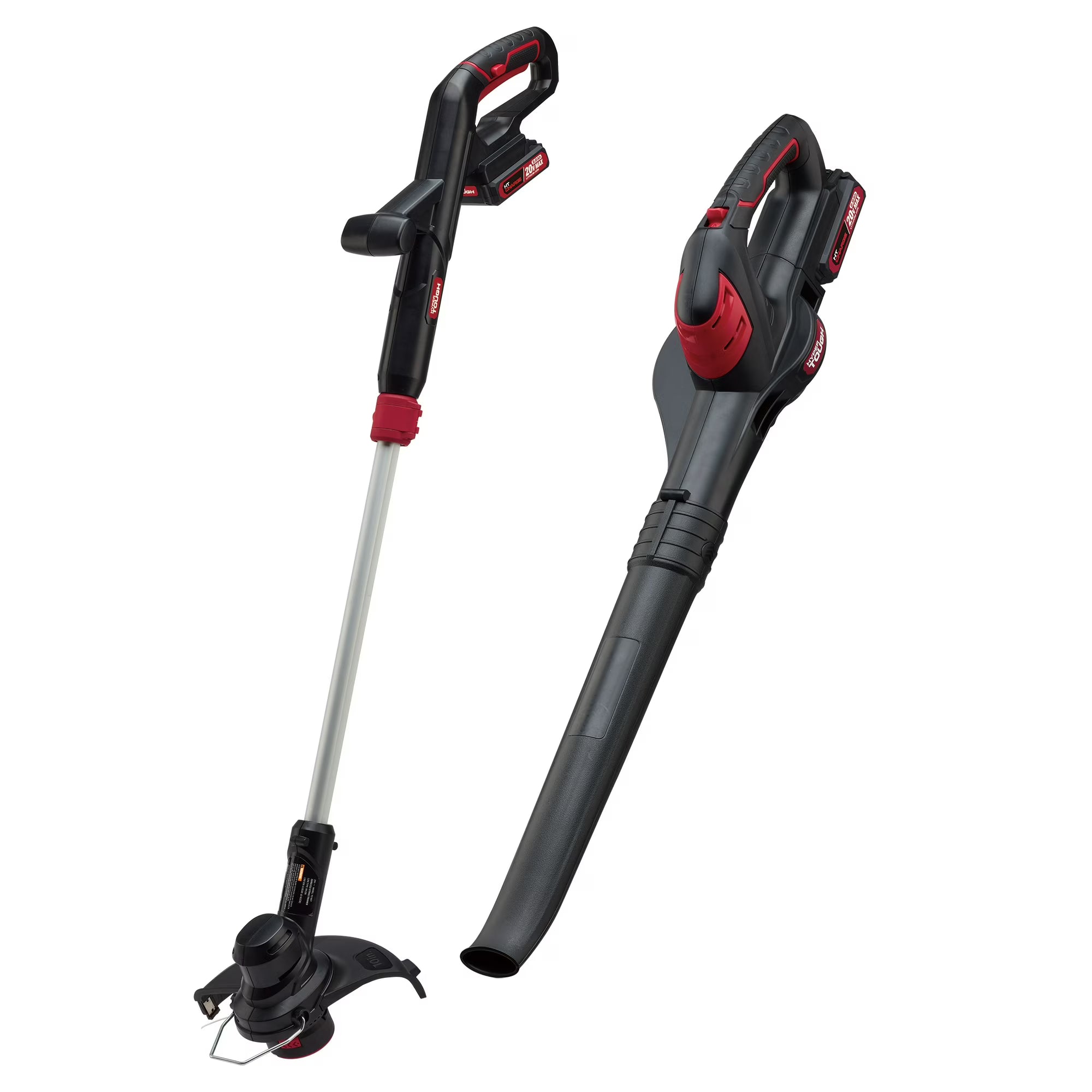 Hyper Tough 20V Cordless Combo Kit, 10in String Trimmer/ 130Mph Sweeper